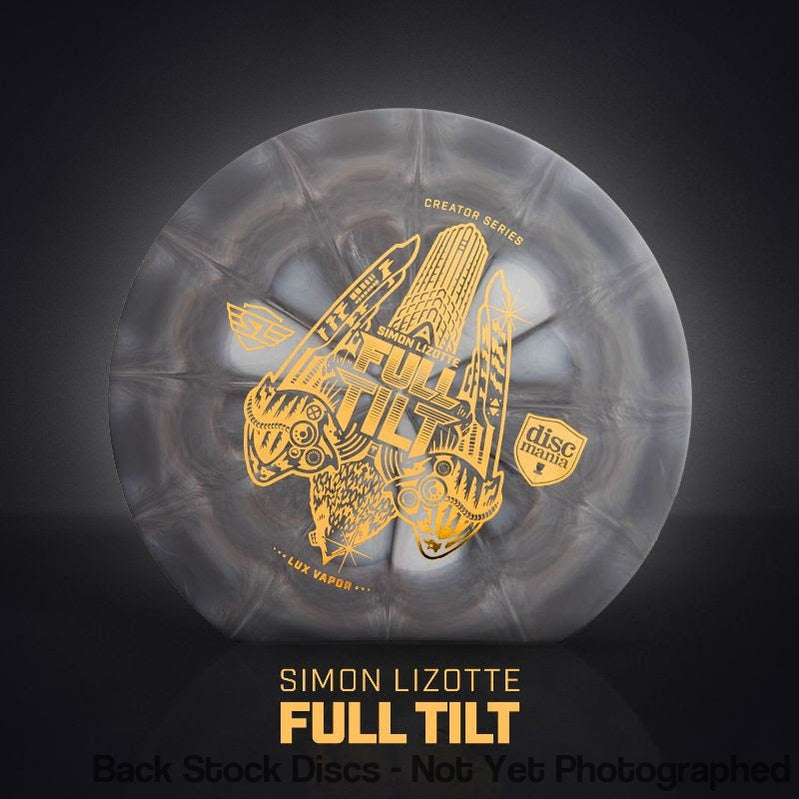 Discmania Lux Vapor Tilt with Creator Series Simon Lizotte Full Tilt Stamp