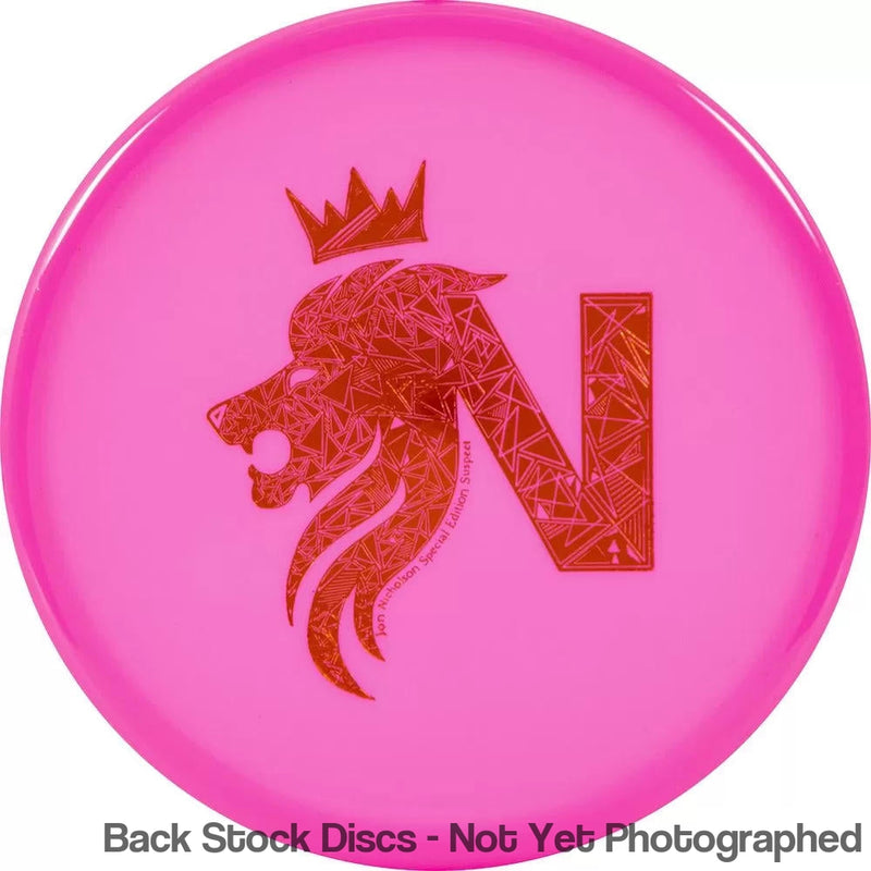 Dynamic Discs Hybrid X Suspect with Jon Nicholson Special Edition 2022 Stamp