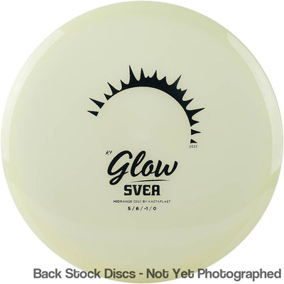 Kastaplast K1 Glow Svea with 2023 - Full Glow Stamp