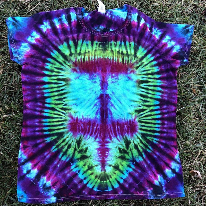 Tie Dye Basket Dyesket Short Sleeve T-Shirt - Women&