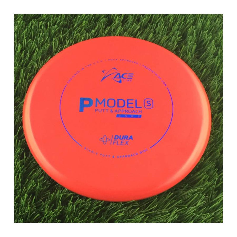 Prodigy Ace Line DuraFlex P Model S with Cale Leiviska 2021 Bottom Stamp Stamp - 175g - Solid Red