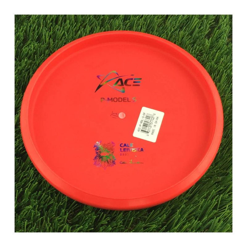 Prodigy Ace Line DuraFlex P Model S with Cale Leiviska 2021 Bottom Stamp Stamp - 175g - Solid Red