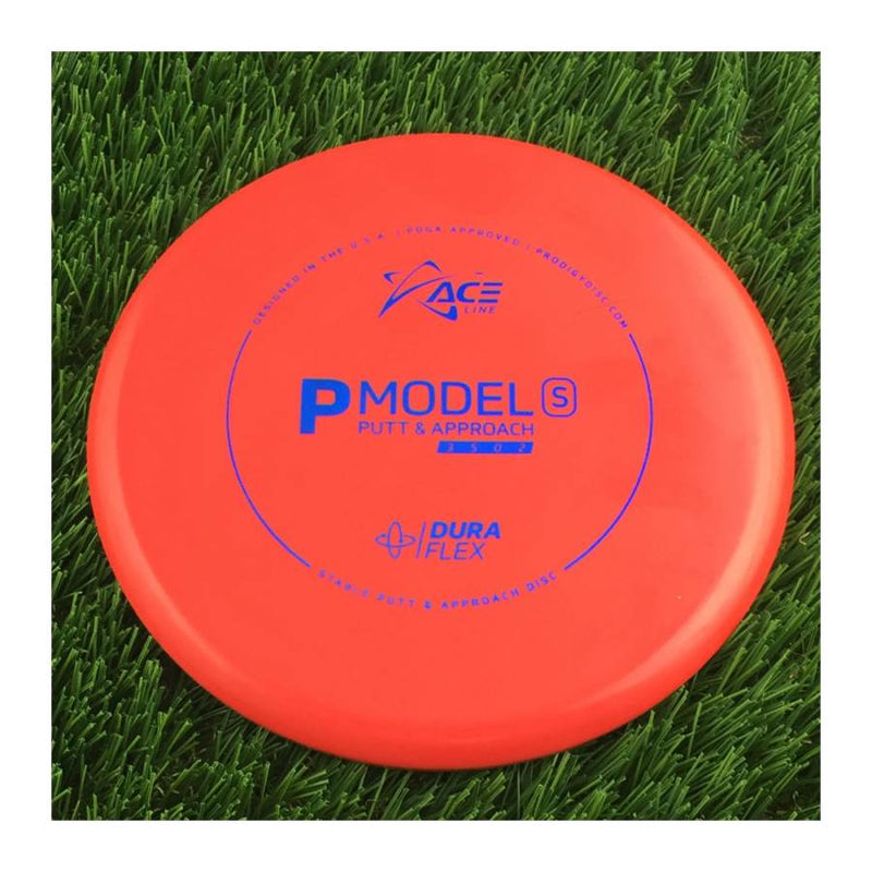 Prodigy Ace Line DuraFlex P Model S with Cale Leiviska 2021 Bottom Stamp Stamp - 175g - Solid Red