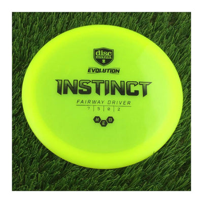 Discmania Evolution NEO Instinct - 173g - Translucent Neon Yellow