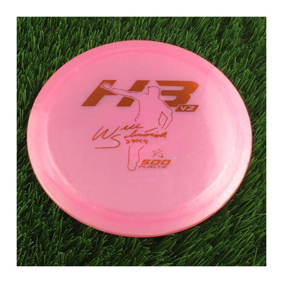 Prodigy 500 H3 V2 with Will Schusterick 2021 Signature Series Stamp - 174g - Translucent Pink