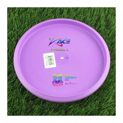 Prodigy Ace Line Basegrip P Model S with Cale Leiviska 2021 Bottom Stamp Stamp - 174g - Solid Purple