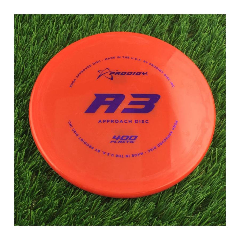 Prodigy 400 A3 with Kevin Jones DGPT Champion Bottom Stamp Stamp - 174g - Translucent Red