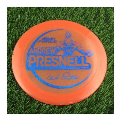 Discraft Metallic Z Force with Andrew Presnell Tour Series 2021 Stamp - 174g - Translucent Orange