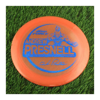 Discraft Metallic Z Force with Andrew Presnell Tour Series 2021 Stamp - 174g - Translucent Orange