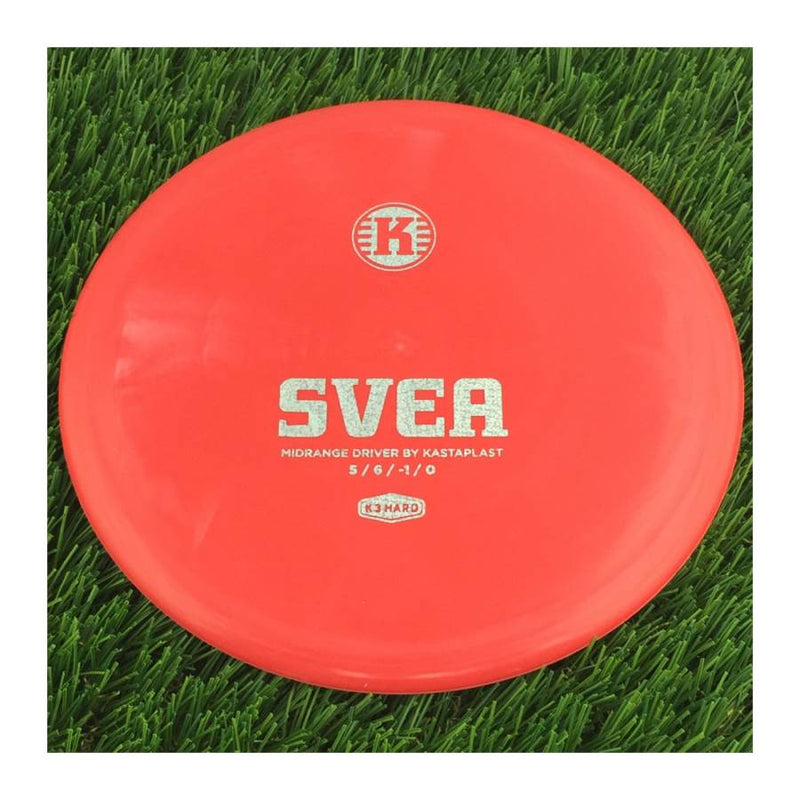 Kastaplast K3 Hard Svea - 180g - Solid Red