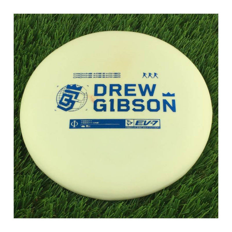 EV-7 OG Firm Phi with Drew Gibson - Crowns Are Earned - 2021 Stamp - 172g - Solid Off White