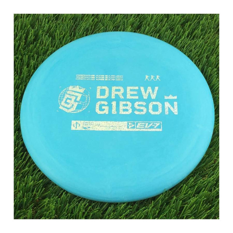 EV-7 OG Base Phi with Drew Gibson - Crowns Are Earned - 2021 Stamp - 174g - Solid Blue