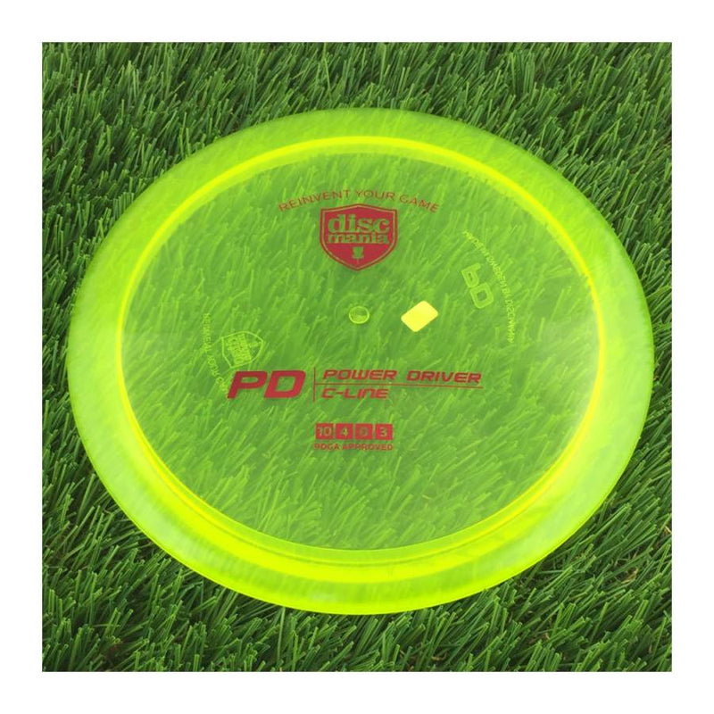 Discmania Italian C-Line PD - 176g - Translucent Yellow