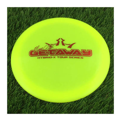 Dynamic Discs Hybrid X Getaway with Mason Ford Tour Series 2022 Stamp - 175g - Translucent Yellow