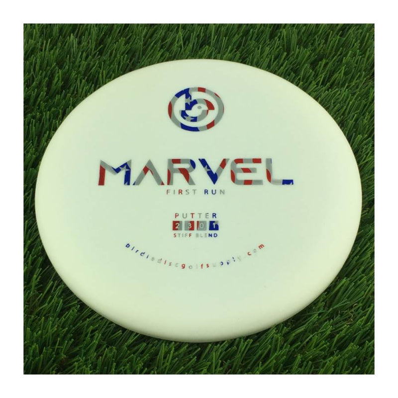 Birdie Stiff Blend Marvel with First Run Stamp - 175g - Solid White