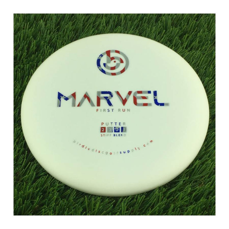 Birdie Stiff Blend Marvel with First Run Stamp - 175g - Solid White