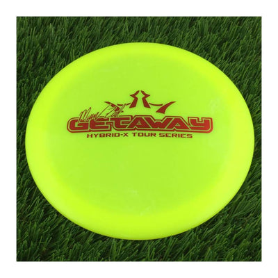 Dynamic Discs Hybrid X Getaway with Mason Ford Tour Series 2022 Stamp - 175g - Translucent Yellow