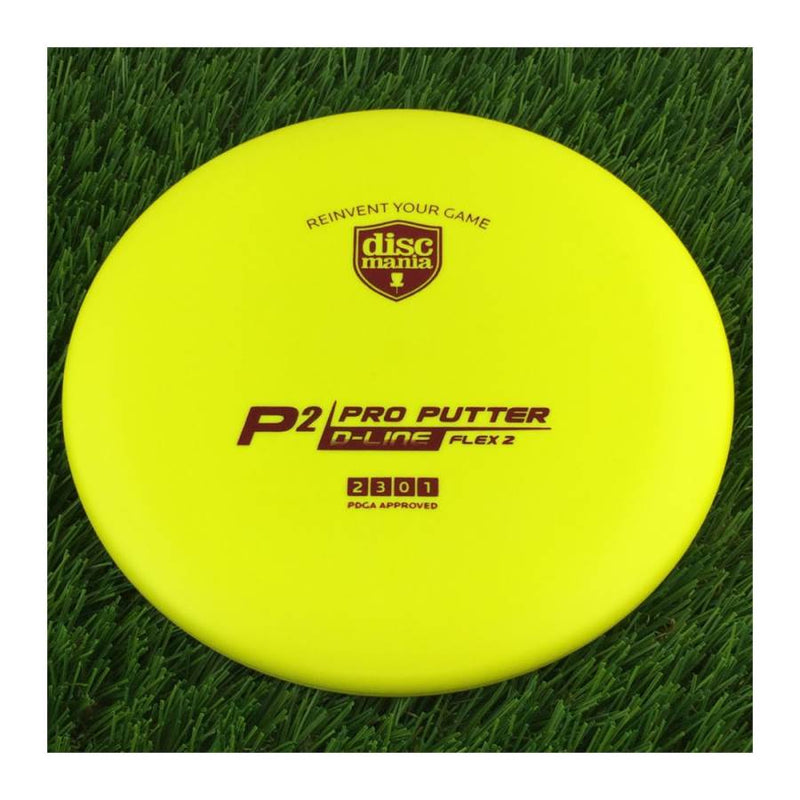 Discmania Italian D-Line Flex 2 P2 - 174g - Solid Yellow