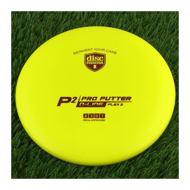 Discmania Italian D-Line Flex 2 P2 - 174g - Solid Yellow