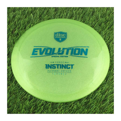 Discmania Evolution Forge Instinct with Special Edition Stamp - 174g - Translucent Green