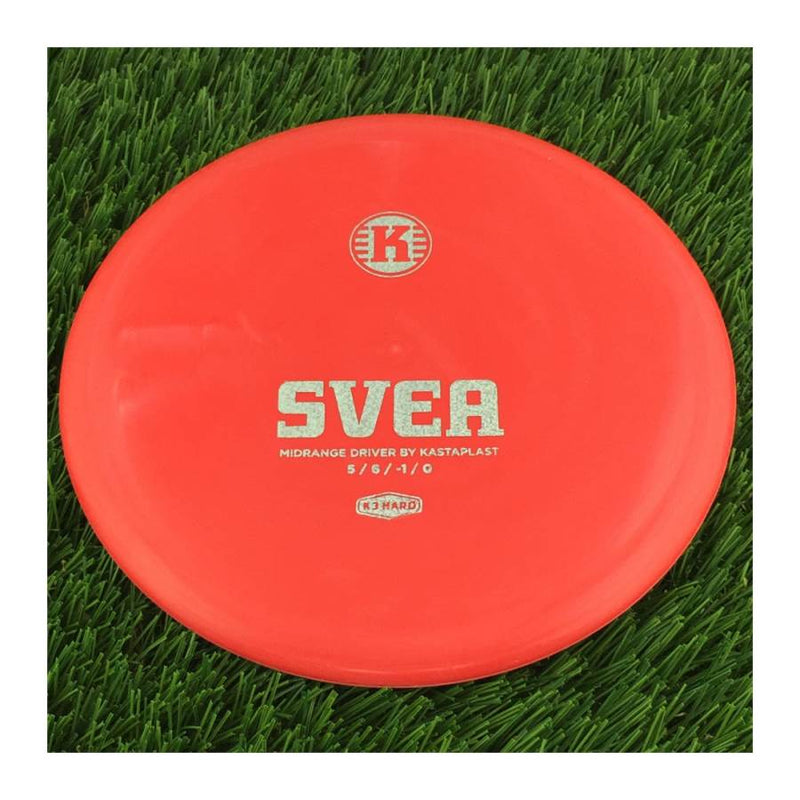 Kastaplast K3 Hard Svea - 180g - Solid Red