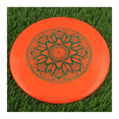 Dynamic Discs Lucid-X Culprit with Chris Clemons 2022 Team Series Mandala Stamp - 175g - Translucent Orange