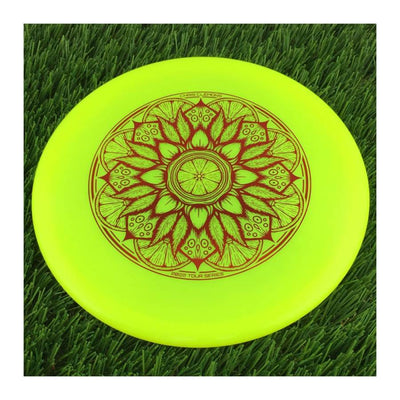 Dynamic Discs Lucid-X Culprit with Chris Clemons 2022 Team Series Mandala Stamp - 174g - Translucent Yellow