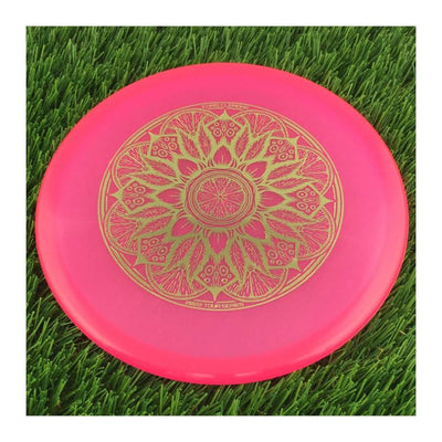 Dynamic Discs Lucid-X Culprit with Chris Clemons 2022 Team Series Mandala Stamp - 176g - Translucent Pink