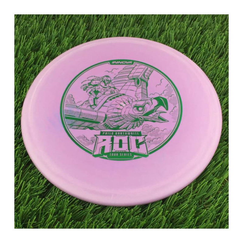 Innova DX Color Glow Roc with Philo Brathwaite Tour Series 2022 Stamp - 180g - Solid Purple