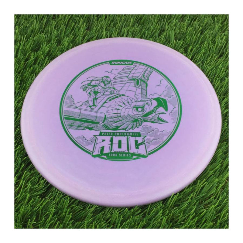 Innova DX Color Glow Roc with Philo Brathwaite Tour Series 2022 Stamp - 180g - Solid Purple