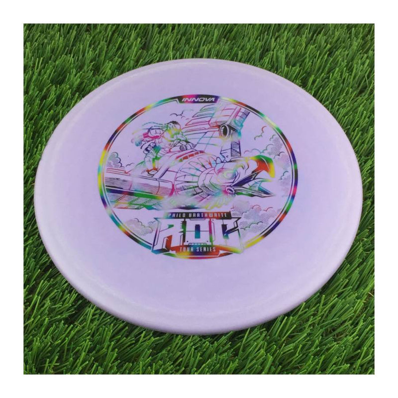 Innova DX Color Glow Roc with Philo Brathwaite Tour Series 2022 Stamp - 180g - Solid Purple