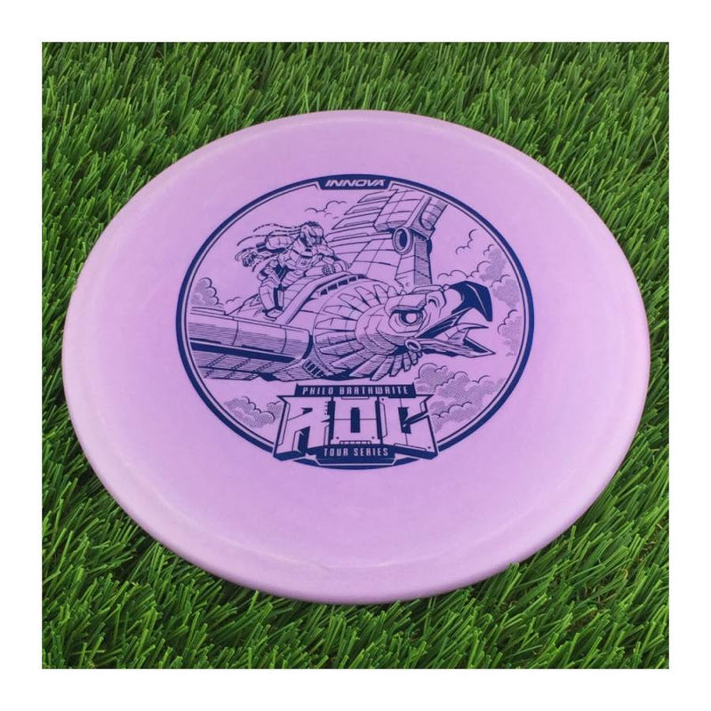 Innova DX Color Glow Roc with Philo Brathwaite Tour Series 2022 Stamp - 180g - Solid Purple