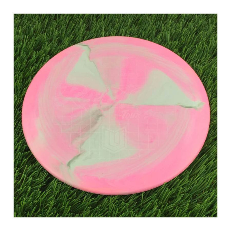 Discraft ESP Swirl Raptor with Paul Ulibarri Tour Series 2022 Stamp - 174g - Solid Pink