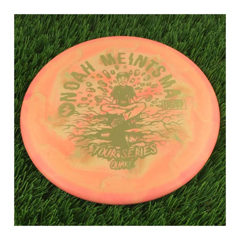 DGA Proline Swirl Quake with 2022 Noah Meintsma Tour Series Stamp - 176g - Solid Orange