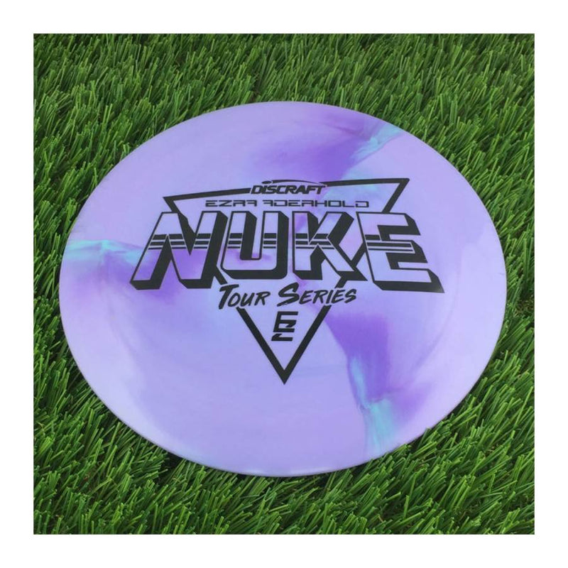 Discraft ESP Swirl Nuke with Ezra Aderhold Tour Series 2022 Stamp - 174g - Solid Purple