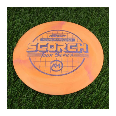 Discraft ESP Swirl Scorch with Alexis Mandujano Tour Series 2022 Stamp - 172g - Solid Orange