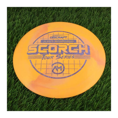 Discraft ESP Swirl Scorch with Alexis Mandujano Tour Series 2022 Stamp - 172g - Solid Orange