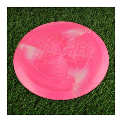 Discraft ESP Swirl Thrasher with Missy Gannon Tour Series 2022 Stamp - 174g - Solid Pink