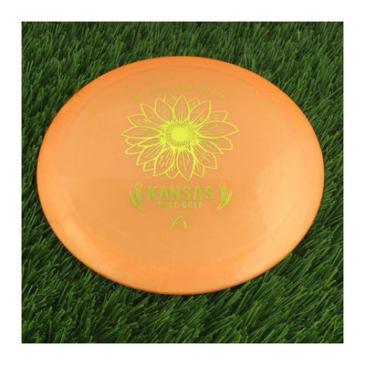 Prodigy 500 H7 with Ad Astra Per Aspera Kansas Disc Golf Stamp - 174g - Solid Orange