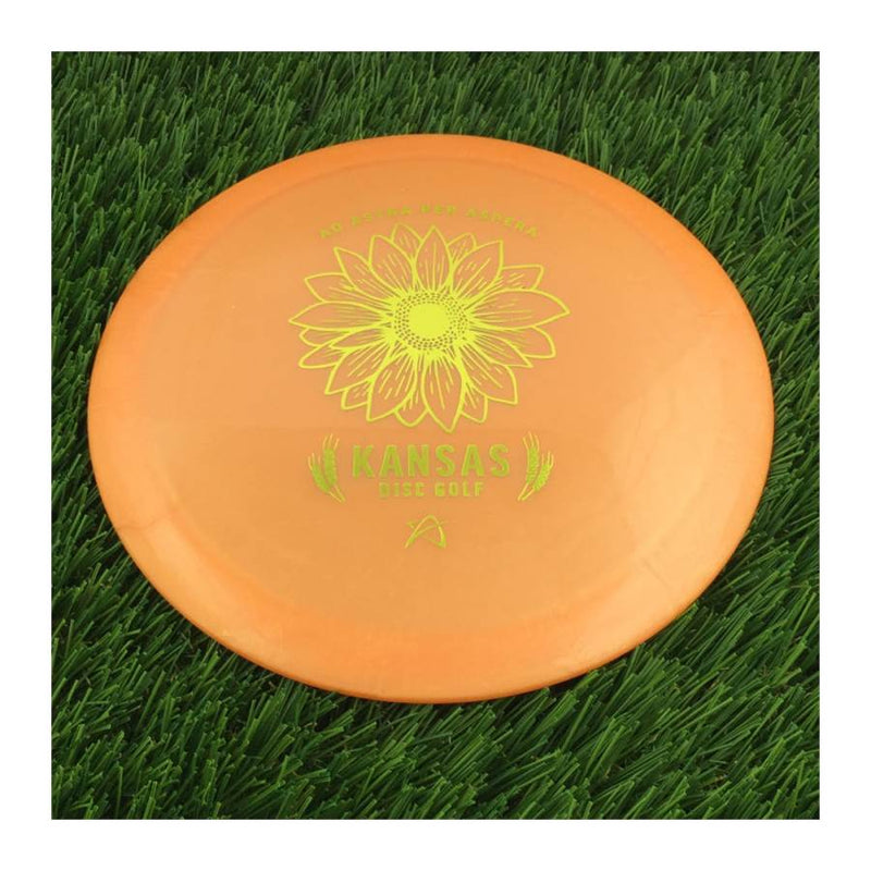 Prodigy 500 H7 with Ad Astra Per Aspera Kansas Disc Golf Stamp - 174g - Solid Orange