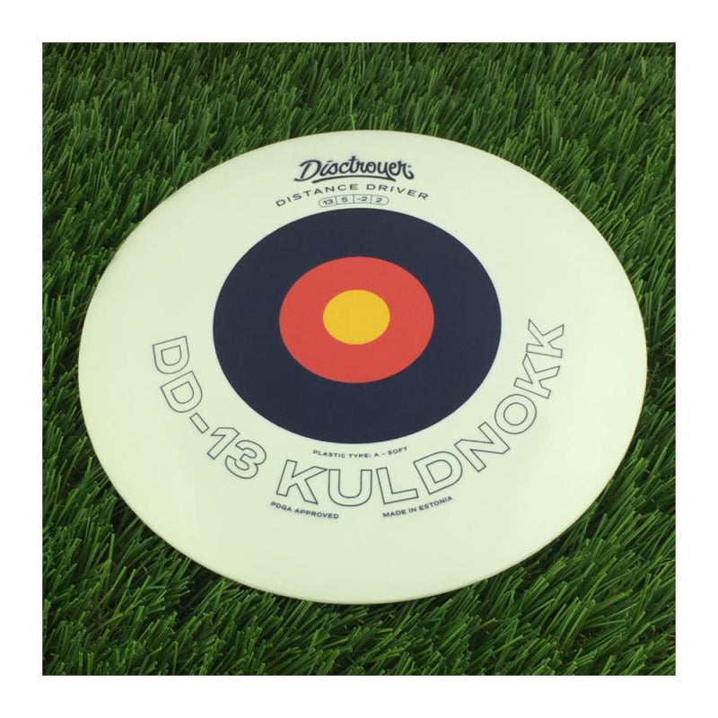 Disctroyer A-Soft Starling / Kuldnokk DD-13 with Kuldnokk Stamp - 175g - Solid White