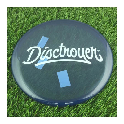 Disctroyer A-Medium Sparrow P&A-3 with Disctroyer White Script Stamp - 167g - Translucent Blue