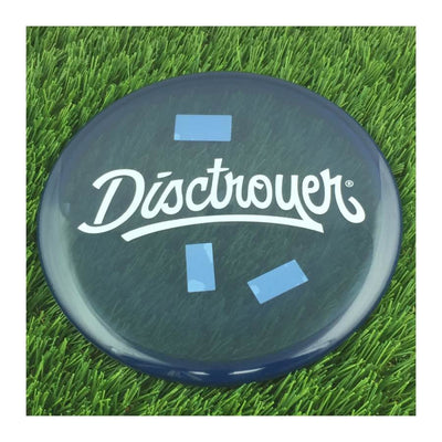 Disctroyer A-Medium Sparrow P&A-3 with Disctroyer White Script Stamp - 167g - Translucent Blue