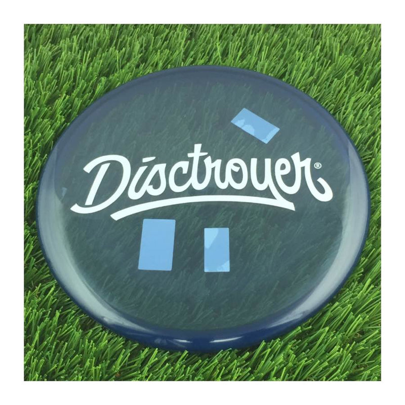 Disctroyer A-Medium Sparrow P&A-3 with Disctroyer White Script Stamp - 167g - Translucent Blue