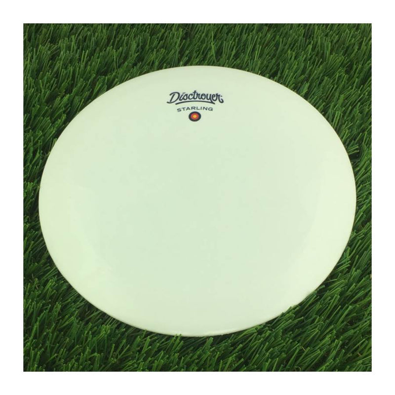 Disctroyer A-Soft Starling / Kuldnokk DD-13 with Mini Stamp - 175g - Solid Off White