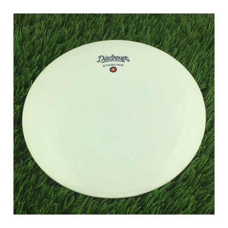 Disctroyer A-Soft Starling / Kuldnokk DD-13 with Mini Stamp - 175g - Solid Off White