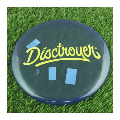 Disctroyer A-Medium Sparrow P&A-3 with Disctroyer Yellow Script Stamp - 167g - Translucent Blue