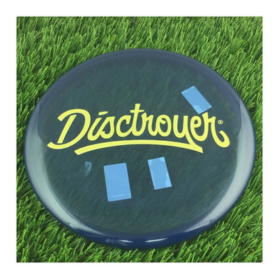 Disctroyer A-Medium Sparrow P&A-3 with Disctroyer Yellow Script Stamp - 167g - Translucent Blue