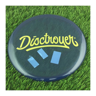 Disctroyer A-Medium Sparrow P&A-3 with Disctroyer Yellow Script Stamp - 167g - Translucent Blue