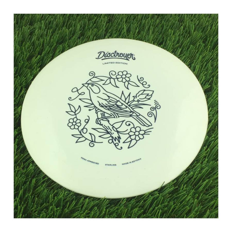 Disctroyer A-Soft Starling / Kuldnokk DD-13 with Tattoo - Limited Edition Stamp - 181g - Solid Off White